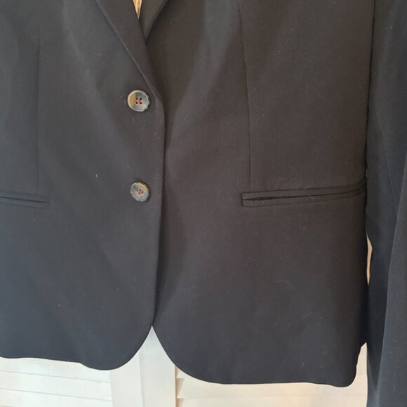 J. Crew women's blazer black XXL two button suiting - Picture 3 of 11